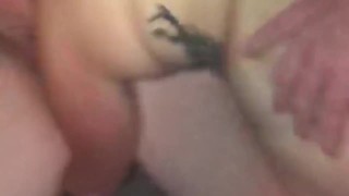 Bbw pawg sucks and fucks three guys. Loves sharing her and watch her fuck