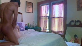 HOT NEXT DOOR NEIGHBOR LETS ME FUCK